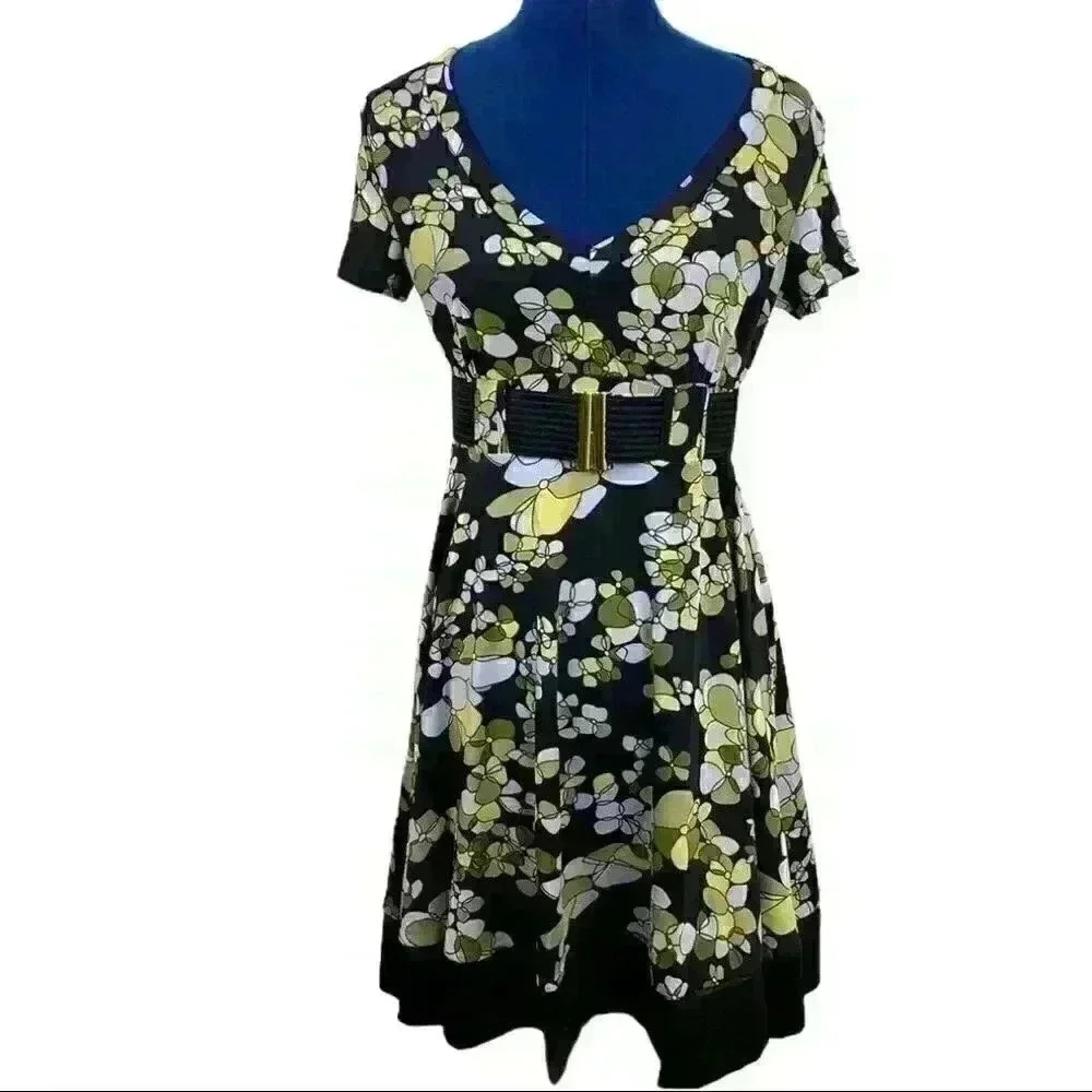 🆕nwt Lucy Paris Belted Midi Dress Multiple Sizes